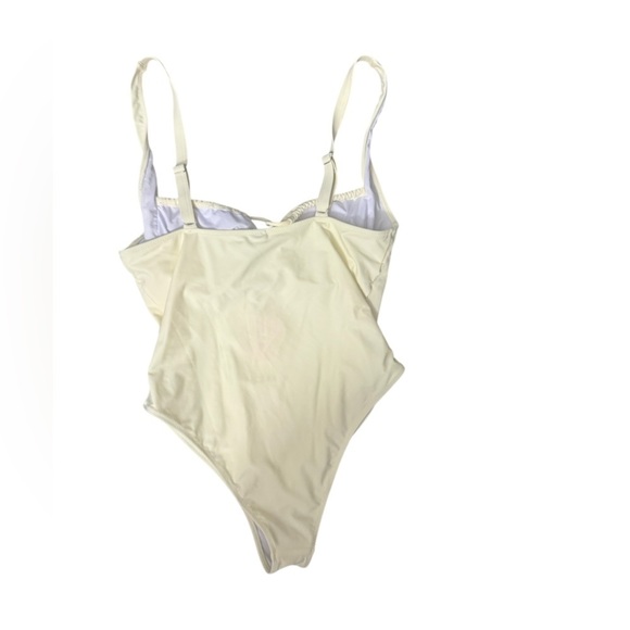 Cider Yellow One-Piece Swimsuit Size Large - Picture 2 of 6